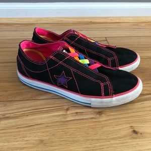 FINAL PRICE Converse One Star slip on sneakers